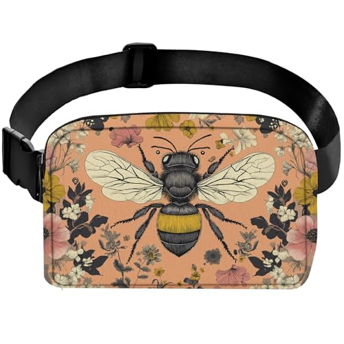 Bee Fanny Pack for Women Belt Bag