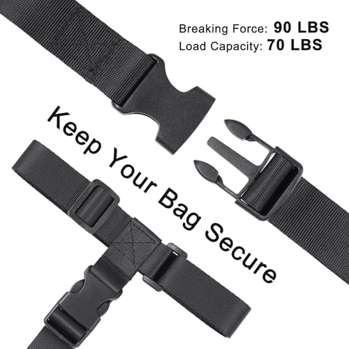 Vigorport Luggage Straps, Luggage Connector Straps for Suitcases Add A Bag and Connect Your 2 Suitcases Together Adjustable Attachment Accessories Belts (1'' Width S Size) - size: 1''W - Small