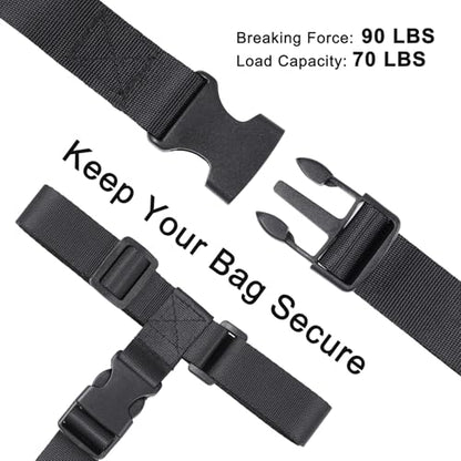 Vigorport Luggage Straps, Luggage Connector Straps for Suitcases Add A Bag and Connect Your 2 Suitcases Together Adjustable Attachment Accessories Belts (1'' Width S Size) - size: 1''W - Small