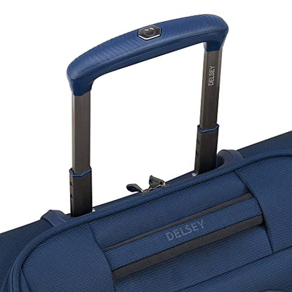 DELSEY PARIS Helium DLX, 16 Inch Carry-On Softside Luggage, Navy Blue - color: Navy Blue