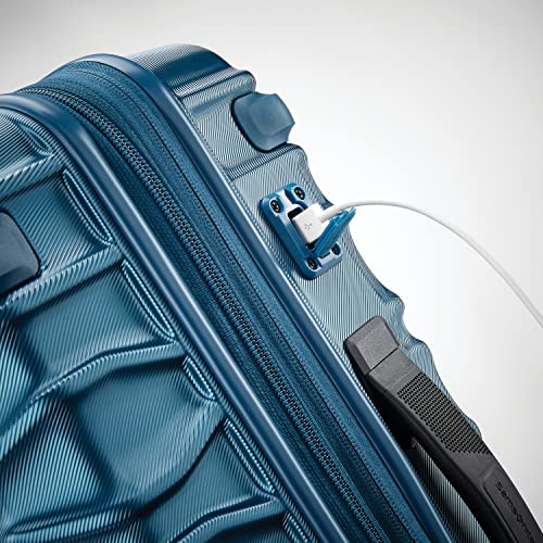 Samsonite Stryde 2 Hardside Expandable with Double Spinner Wheels, 2PC SET (22X14X9/LG), Deep Teal - color: Deep Teal, size: 2 - Piece Set (Carry-on/Large)