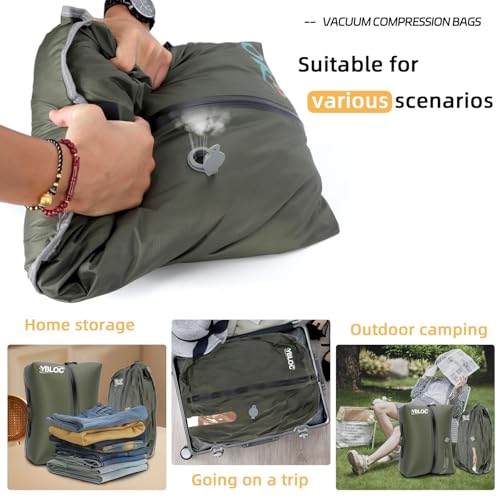 YBLOC Vacuum Bags for Travel, 1 Pack 24L Space Saver Compression Bag - color: 1 PC/24L