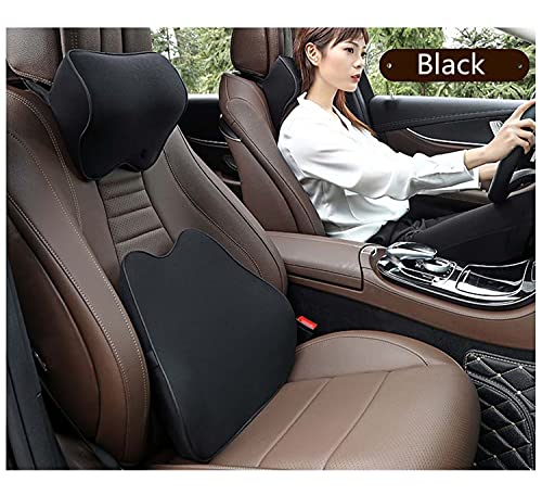 Car Seat Neck Pillow, Headrest Cushion Relieve Neck Pain for & Muscle Tension,100% Memory Foam Neck Support Head Pillow for Ergonomic Design