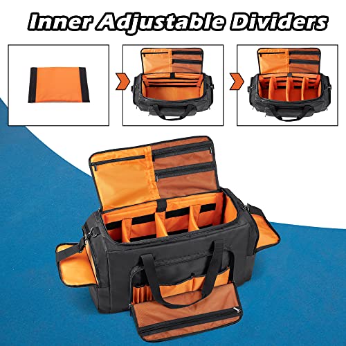 DSLEAF Sneaker Travel Bag for 4 Shoes, Shoe Duffle Bag for Women & Men