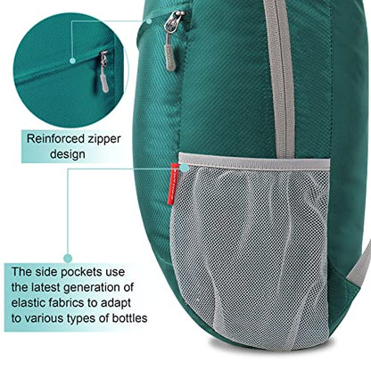 ZOMAKE Lightweight Packable Backpack 20L, Foldable Small Daypack for Hiking - color: Army Green