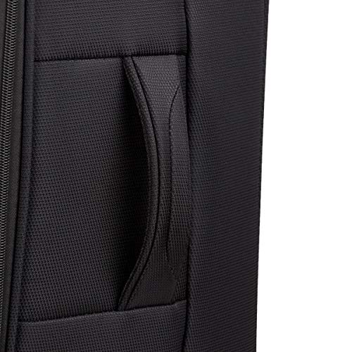 SwissGear 4010 Softside Luggage with Spinner Wheels, Black, Checked-Large 27-Inch - size: Checked-Large 27-Inch