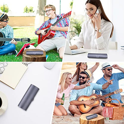 Hifot Aluminium Glasses Case, Slim Reading Glasses Case, Portable Travel Metal Eyeglass Spectacles Protection Hard Shell - color: Blue