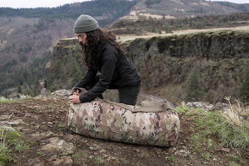 STANSPORT - Deluxe Duffel Bag With Zipper For Gym, Travel, & Storage - color: Camo, style: 36” X 13” X 13”