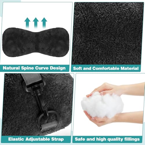 Colingmill 1 Pc Neck Pillow for Recliner Chair Headrest,Black - color: Black