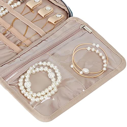 BELALIFE Travel Jewelry Organizer - color: Lake-Blue