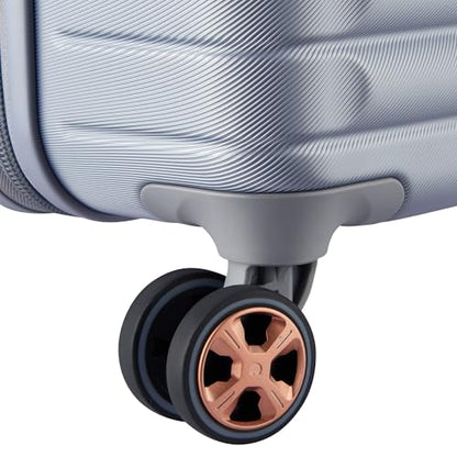 DELSEY PARIS Cruise 3.0, 26 Inch Checked Trunk Luggage, Platinum - color: Platinum, size: Checked 26 Inch Trunk