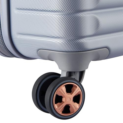 DELSEY PARIS Cruise 3.0, 26 Inch Checked Trunk Luggage, Platinum - color: Platinum, size: Checked 26 Inch Trunk