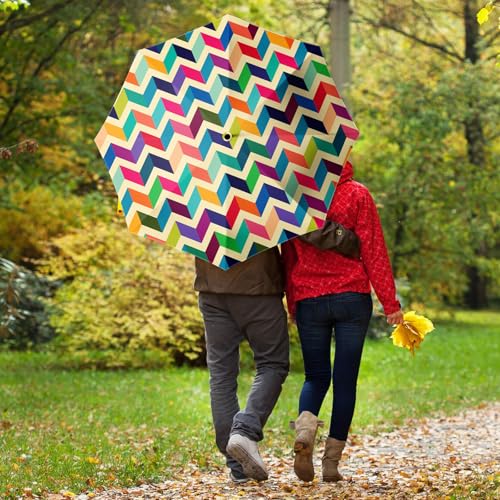 Folding Umbrella, Automatic Small Compact, Sun & Rain - color: MT80