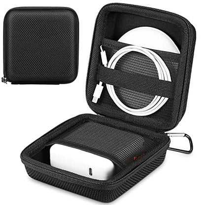 FINPAC Charger Case for MacBook, Small Electronic Organizer Pouch Bag - color: Hardshell Case/ Black