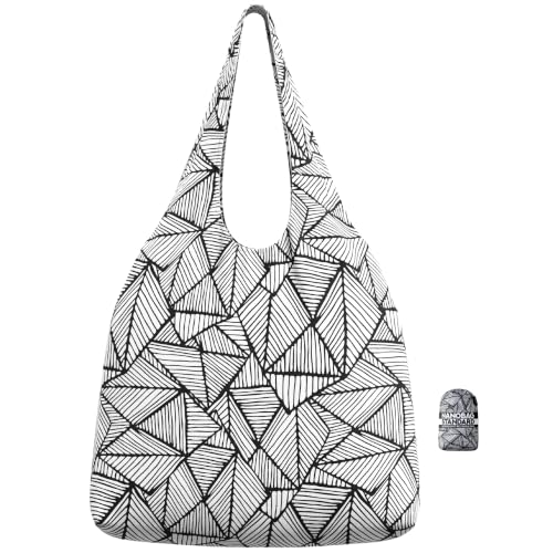 Nanobag Standard 19L Tote Foldable Packable Reusable Grocery Shopping Bag - color: Sketch