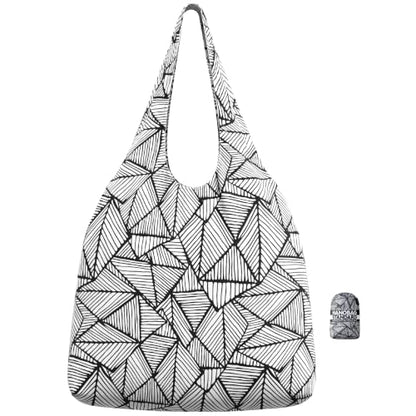 Nanobag Standard 19L Tote Foldable Packable Reusable Grocery Shopping Bag - color: Sketch