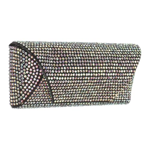 PATIKIL Bling Sunglass Case Eyeglasses Hard Shell w/Rhinestones - color: Ab Color
