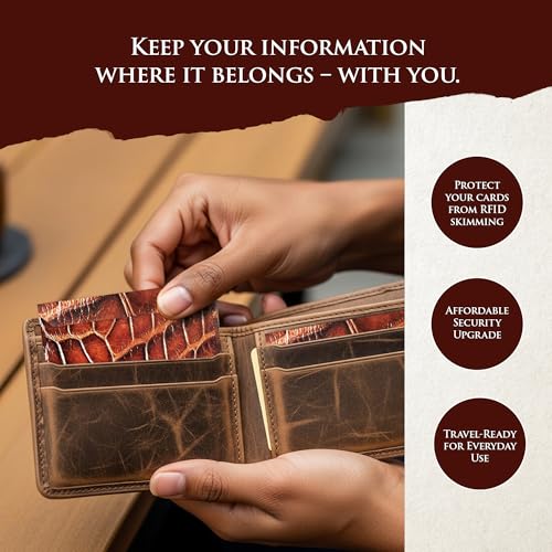 ROGUE WALLET RFID Blocking Credit Card Sleeves, Durable,Alligator(10 pack) - color: Aligator