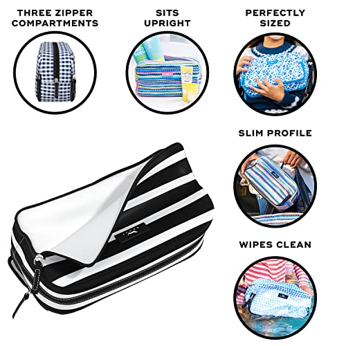 SCOUT 3-Way Toiletry Bag for Women - Travel Makeup Organizer, Black - color: Fleetwood Black