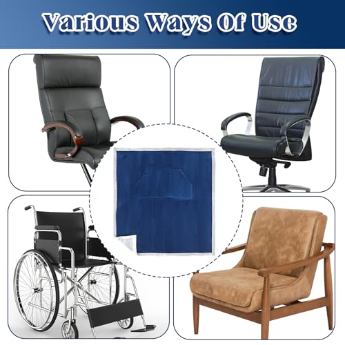 Newwiee Christmas Wheelchair Blanket with Pouch, Navy Blue, Simple - color: Navy Blue
