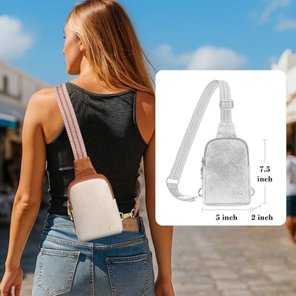 INICAT Touchscreen Crossbody Phone Purse, Small Sling Bag for Women,Brown - color: Apricot Brown, size: Large