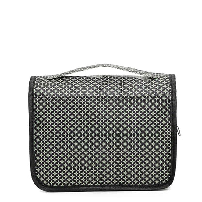 Sechunk Waterproof Travel Toiletry Bags Hanging Multi-function Cosmetic Bag Makeup Bag for Women - color: dblueStar
