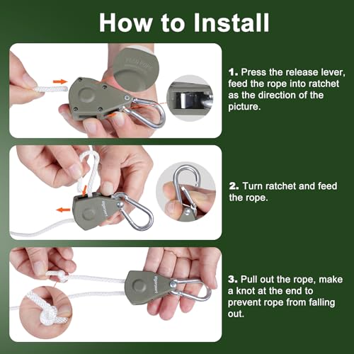 Vigorport Retractable Travel Clothesline, Portable Clothes Laundry Line - size: 38Ft Rope-1/4'' Pulley