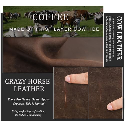 CONTACTS Rfid Passport Holder for Men Leather Passport Wallet by Handmade - color: Coffee, style: Plain- Classic