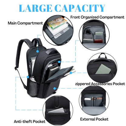 Laptop Backpack for Men Women, 35L Business Backpack Fits 17.3 Inch - size: Fits 17.3 Inch laptop