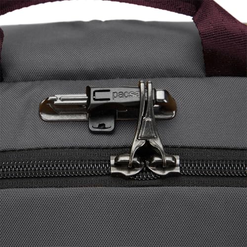Pacsafe Metrosafe X Anti Theft 20L Backpack-with Padded 16" Laptop Sleeve, Slate, 20 Liter - color: Slate