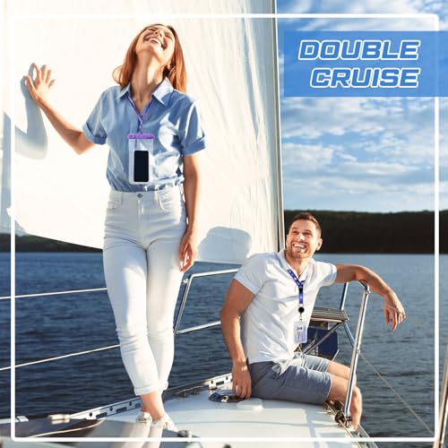 Teling 9 Pcs Lanyards for Cruise Ship Card, Cruise Essential, Cute Color - color: Cute Color