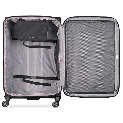 DELSEY PARIS Helium DLX, 3-Piece Set (20/25/29 Inch) Luggage, Navy Blue - color: Navy Blue, size: 3-Piece Set (20/25/29)