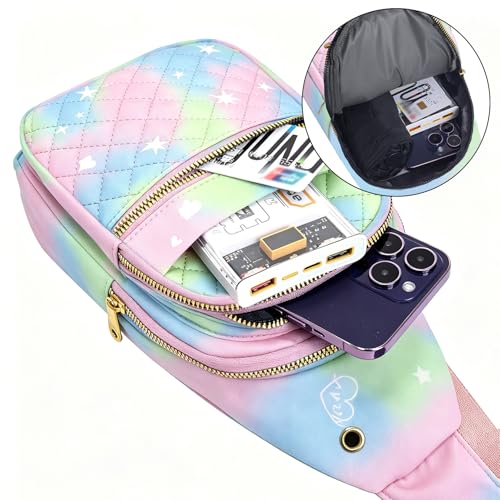Aisijimo Small Sling Bag For Women Men Casual Crossbody Sling Backpack - color: 8003s-bgreen