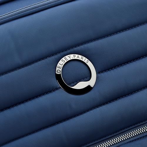 DELSEY PARIS Cruise 3.0, 28 Inch Checked Softside Luggage, Deep Sea Navy - color: Deep Sea Navy, size: Checked-Large 28 Inch