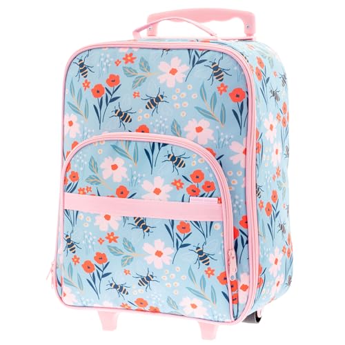 Stephen Joseph Kids' Rolling Carry-On Luggage, Bee - color: Bee