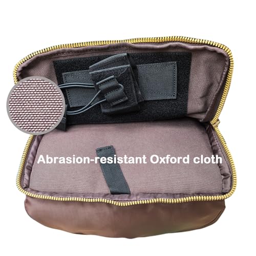Security Carry Bum Bag CCW Fanny Pack with RFID Pouch (Caramel) - color: Caramel