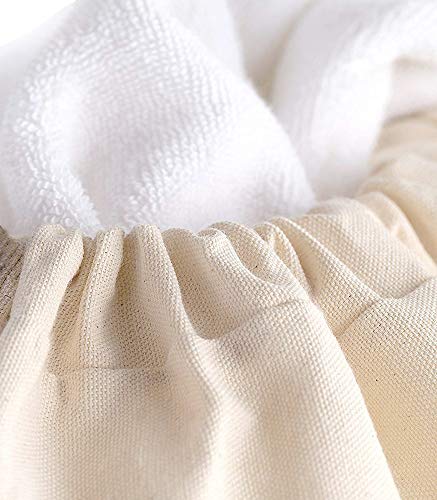 COTTON CRAFT Extra Large Laundry Bags - 4 Pack Washable Utility Bag - 28x36 - size: Laundry Bag / 4 Pack