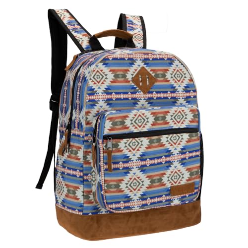 Wrangler Yellowstone Sturdy Backpack, Water-Resistant Casual Travel Daypack - color: Tan