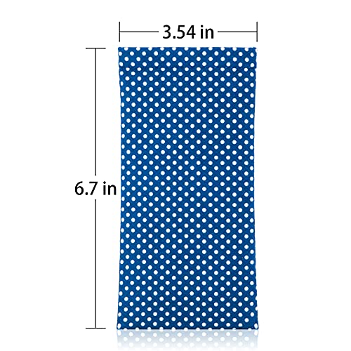 TRIUMPH VISION Eyeglass Case Glasses Case Soft Sunglass Pouch Sleeve 3 Pack - color: Dot