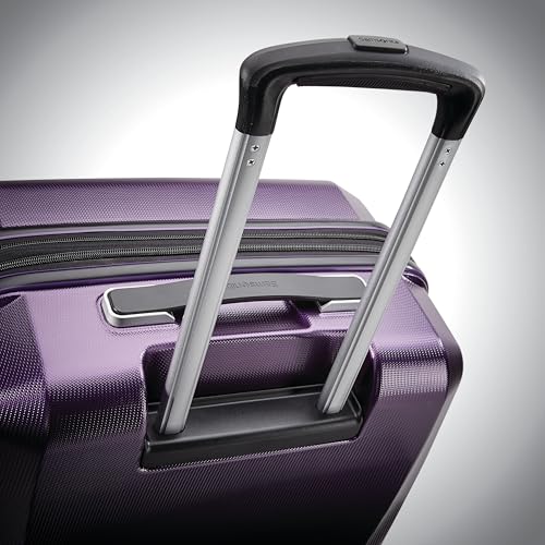 Samsonite Winfield 3 DLX Hardside Expandable Luggage with Spinners, Purple, 2-Piece Set (20/25) - color: Purple, size: 2PC SET (CO/MED)