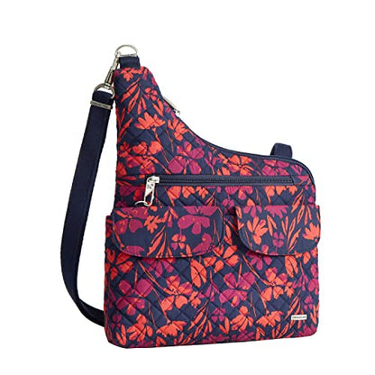 Travelon Anti-Theft Classic Crossbody Bag - color: Painted Floral