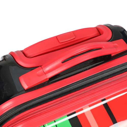 Bioworld Super Mario Bros Character Group Art 20" Rolling Carry On Luggage - color: SMB Character Group