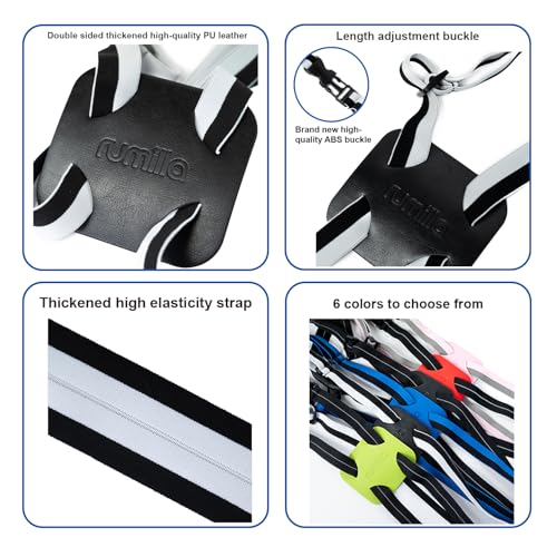Luggage Straps for Suitcases, Travel Accessories to Connect Two Suitcase, Add A Bag Luggage Strap for Carry On Luggages Adjustable Buckle Belt (White/Black-1pcs) - color: White/Black-1pcs