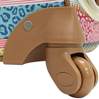 Lily Bloom Midsize 24" Expandable Design Pattern Luggage With Spinner Wheels (24in, On the Prowl) - color: On the Prowl