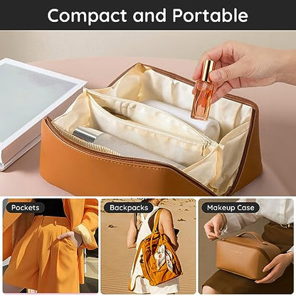 Segbeauty Travel Perfume Atomizer Refillable, 10 Packs Empty Perfume Spray Bottles, 10ML Mini Pocket Cologne Sprayer Fine Mist Atomizer Cosmetic Sample Bottle for Outgoing Party Work - color: Orange, style: Mini Bottle Set