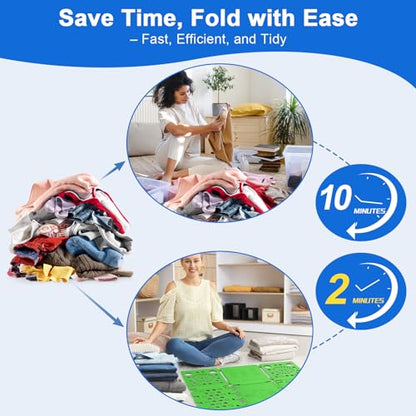 BoxLegend V3 Shirt Folder Board Tshirt Clothes Folding Board Durable Green - color: Light Green