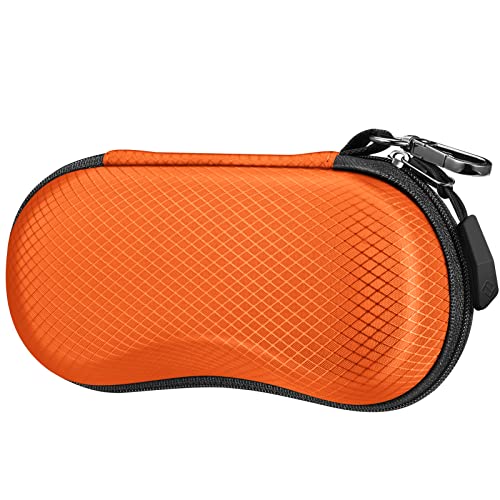 FINTIE Sunglasses Case, Hard EVA Shell Shockproof Sport Glasses Case - color: Orange