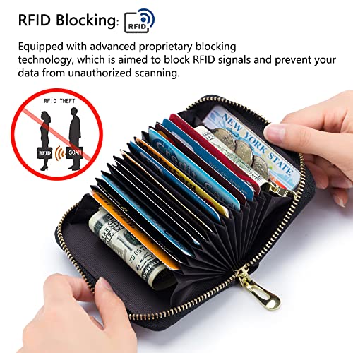 imeetu Rfid Credit Card Holder, Businese Card Case, Wallet for Women Men - color: Pro - Grey