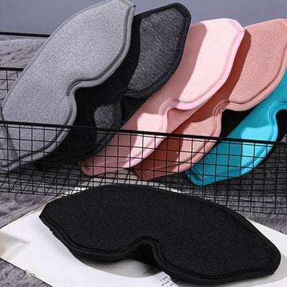 2 Pack Sleep Masks 3D Contoured Eye Mask for Sleeping - color: Darkgray&pink