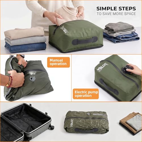 YBLOC Vacuum Bags for Travel, 1 Pack 24L Space Saver Compression Bag - color: 1 PC/24L